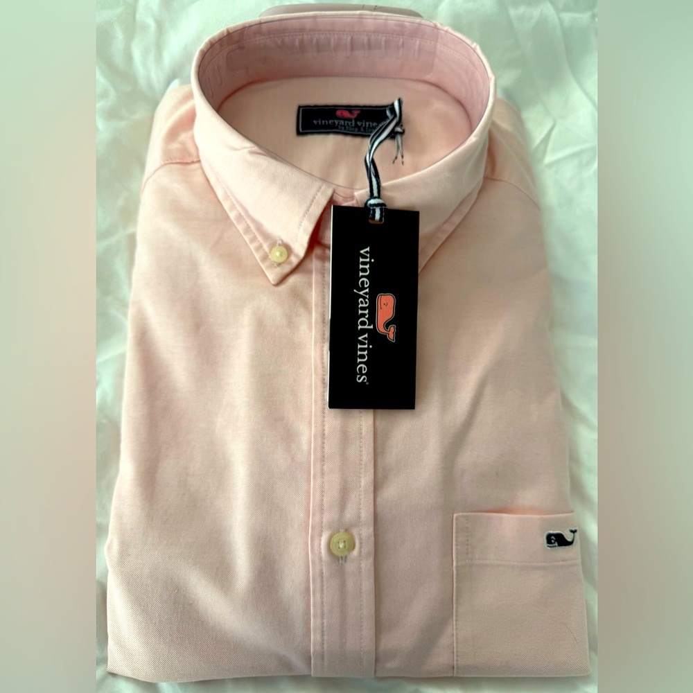 NWT Men's Vineyard Vines Stretch Oxford Shirt Size M